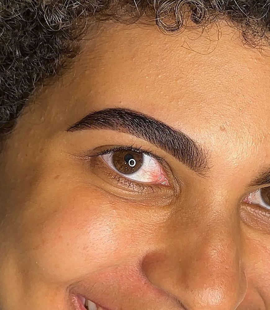 Ombre powder brows by Jany